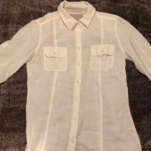 Banana republic before wash shirt